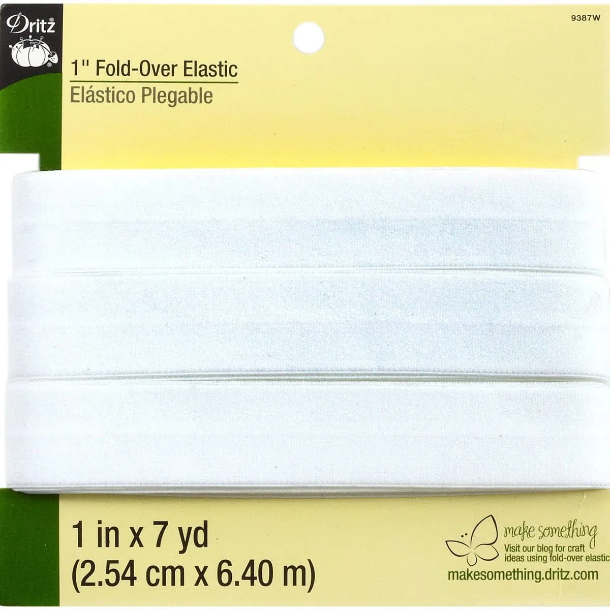 1" Fold Over Elastic