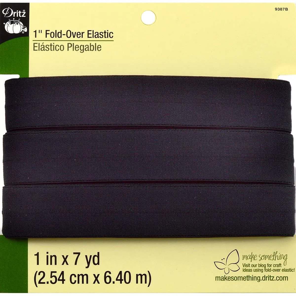 1" Fold Over Elastic