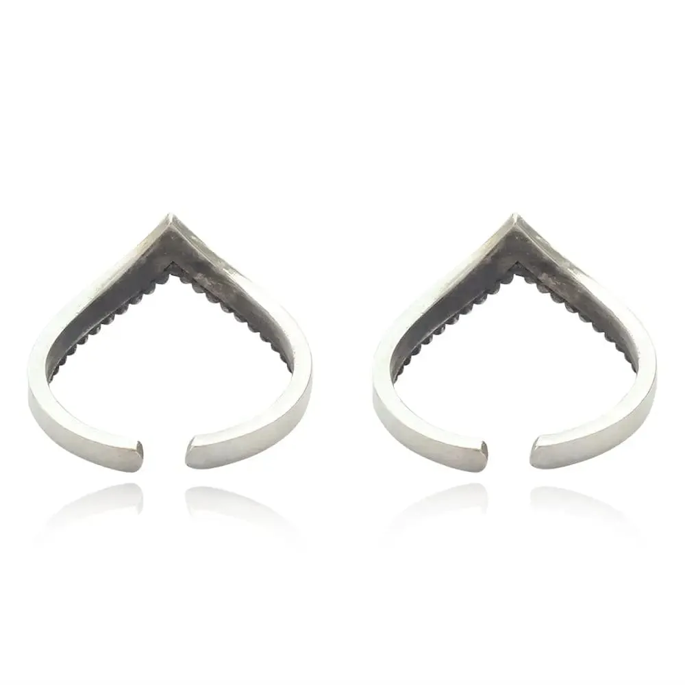 92.5 Sterling Silver BOHO Venki toe rings