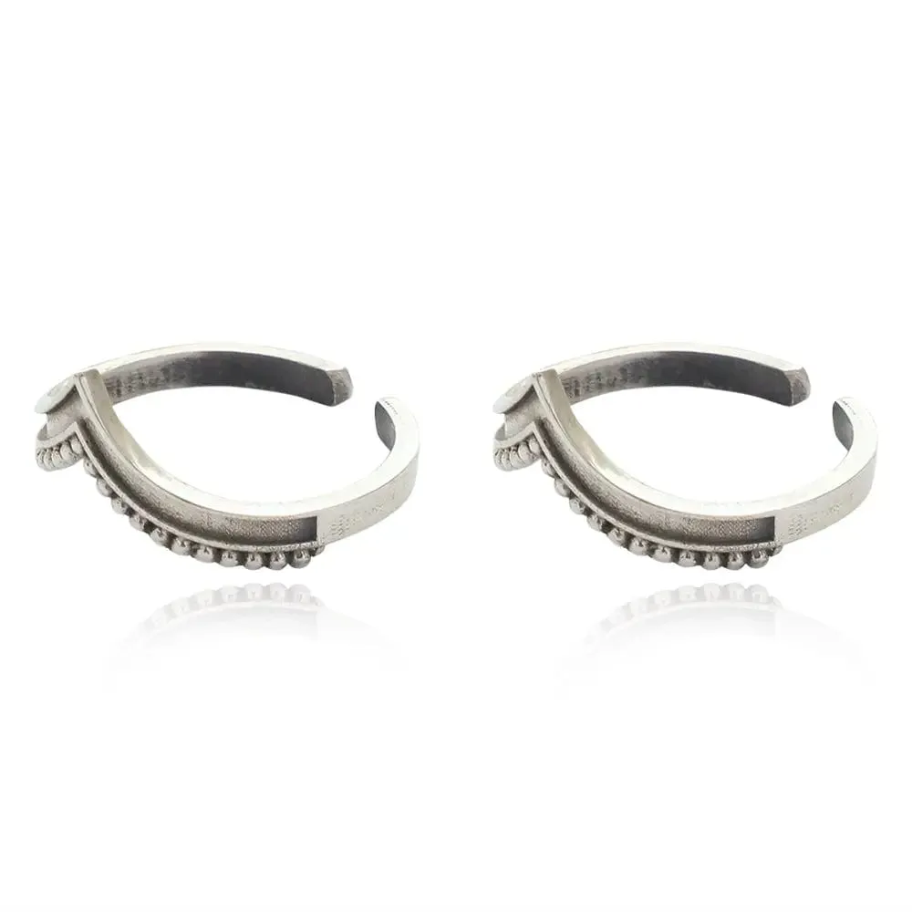 92.5 Sterling Silver BOHO Venki toe rings