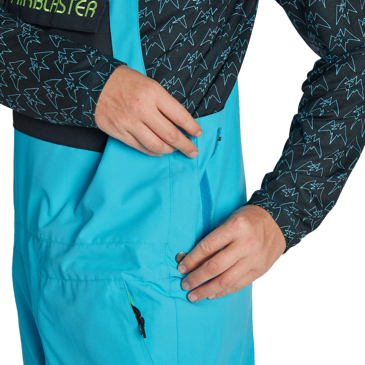 Airblaster Freedom 2024 Bib Snowboard Pants - Vintage Black