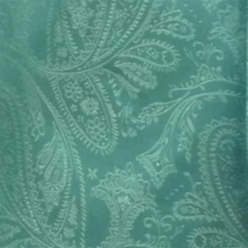 Aqua Paisley Bow Ties with Matching Pocket Squares
