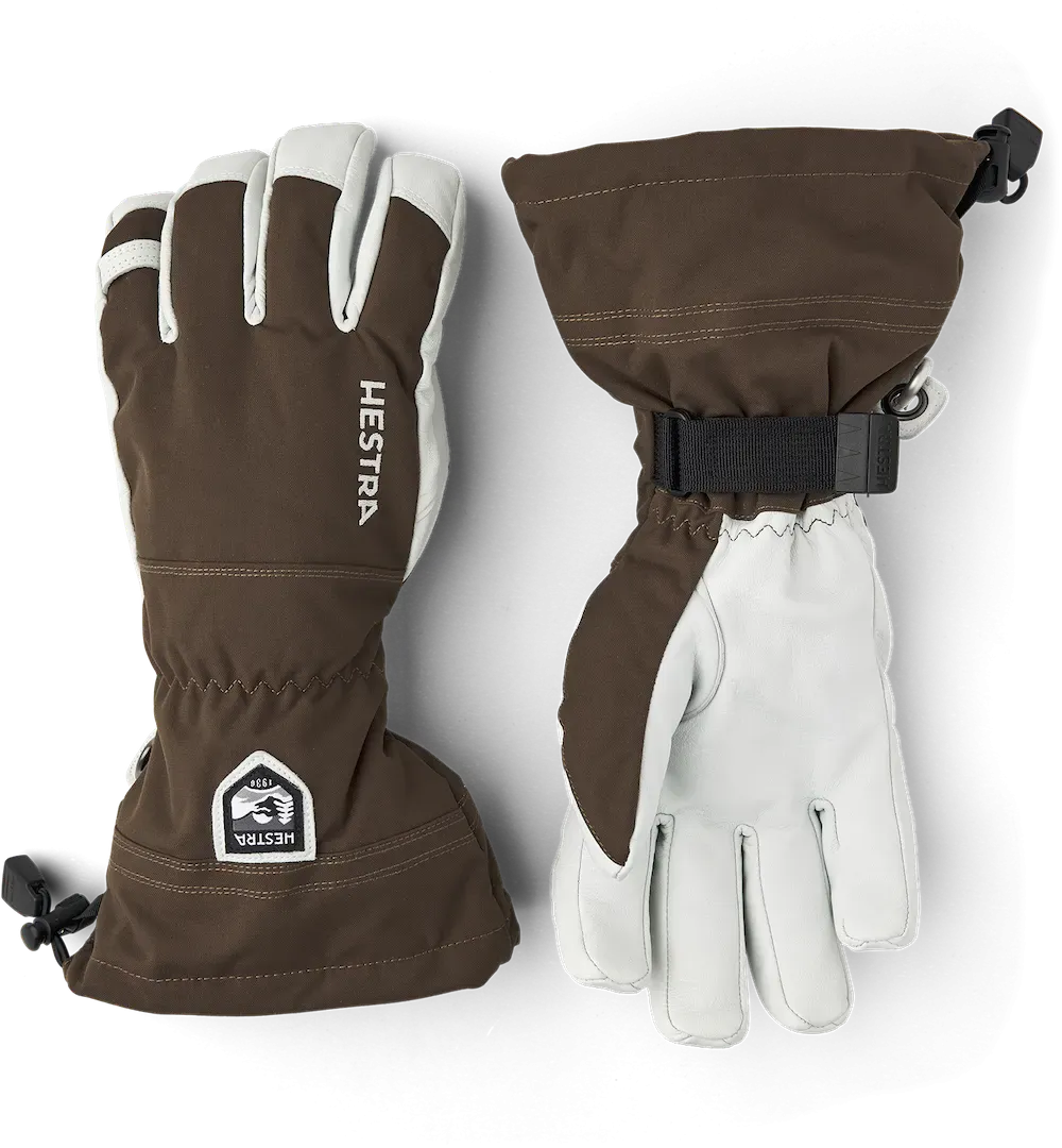 Army Leather Heli Ski-5 Finger