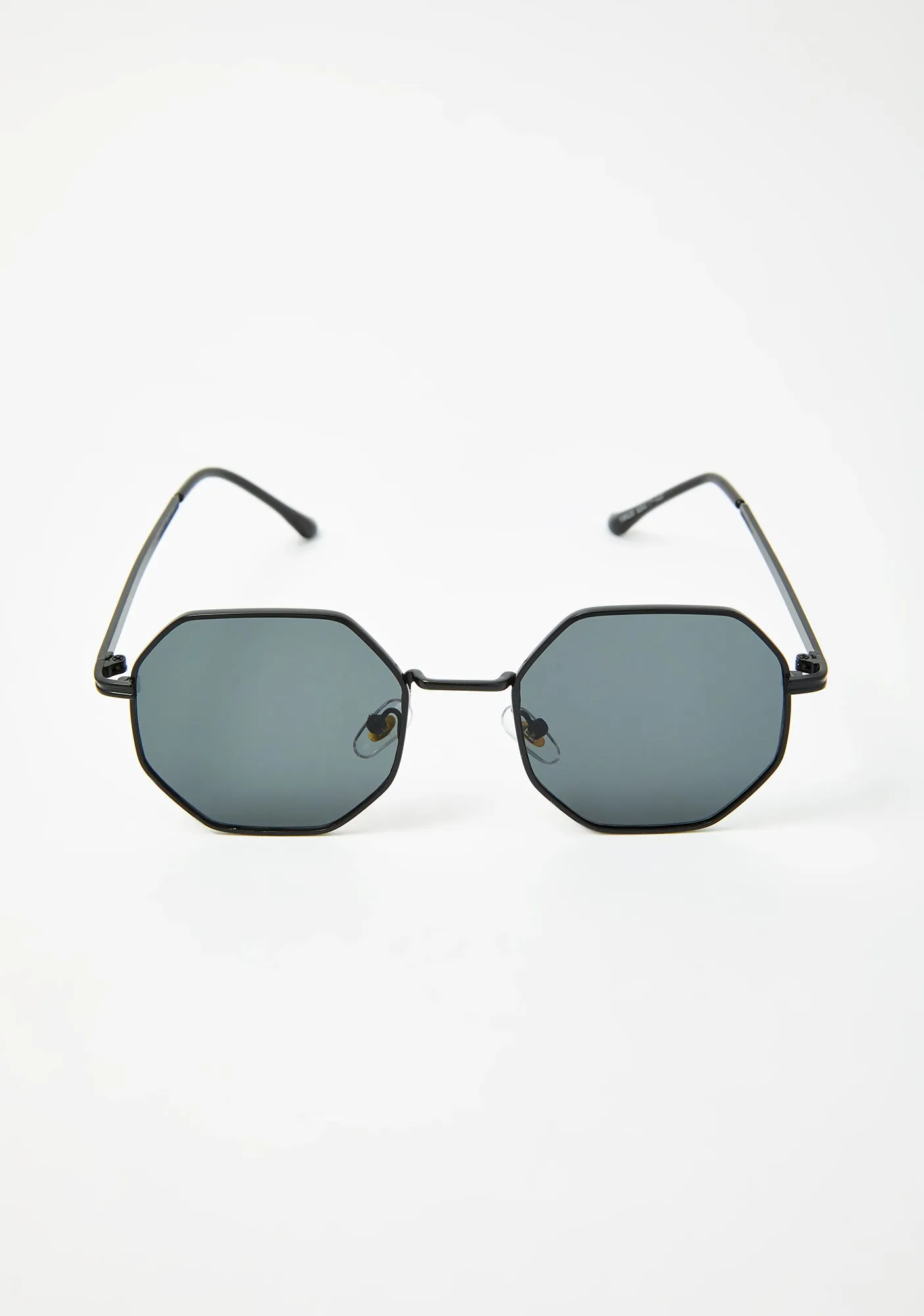 Bad Flashy Girl Octagon Sunglasses