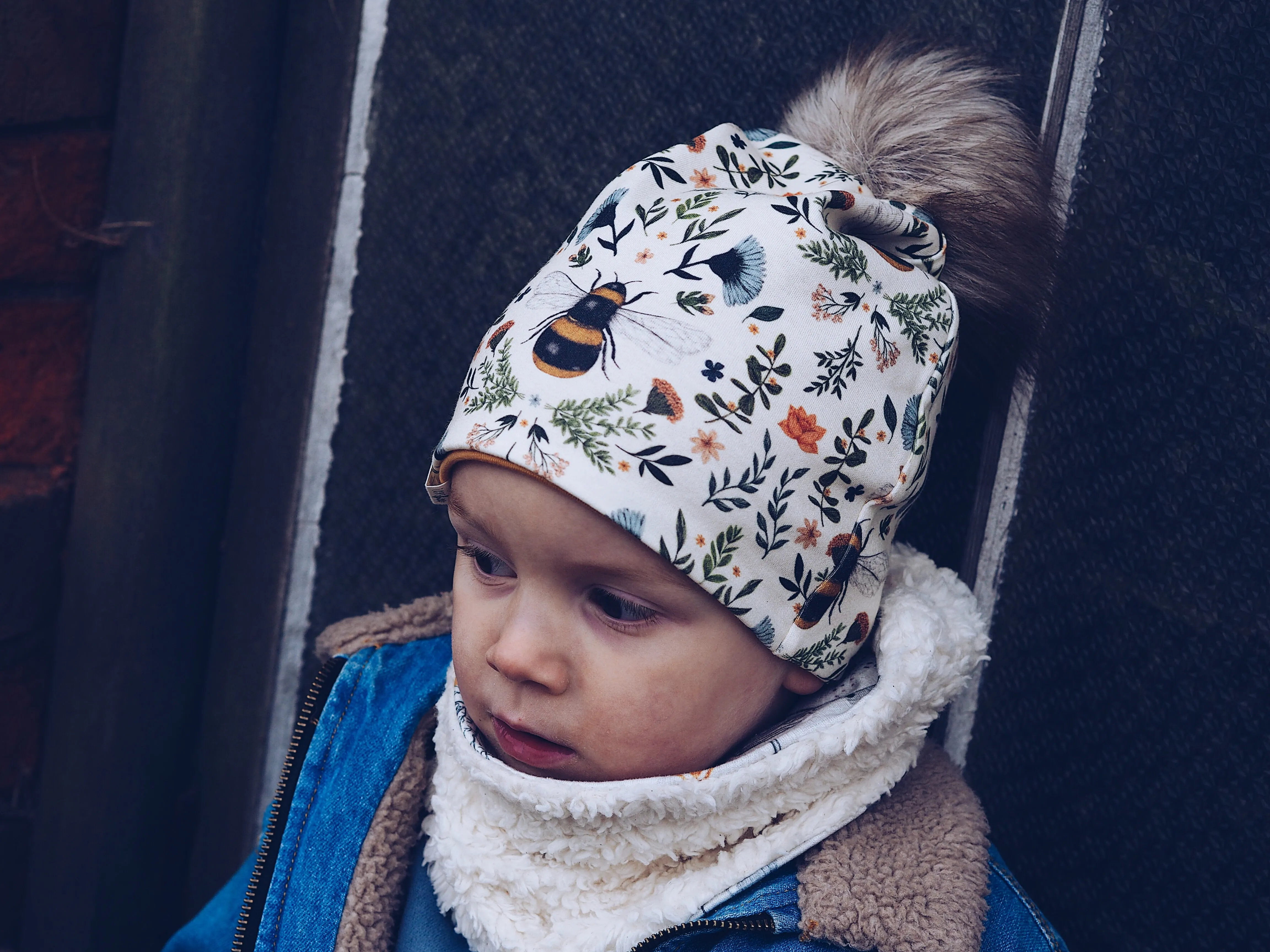 Bee and Botanicals Bobble Hat