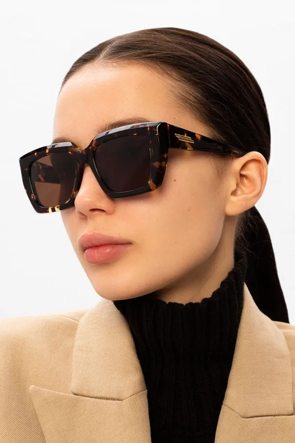 Bottega Veneta Logo Sunglasses