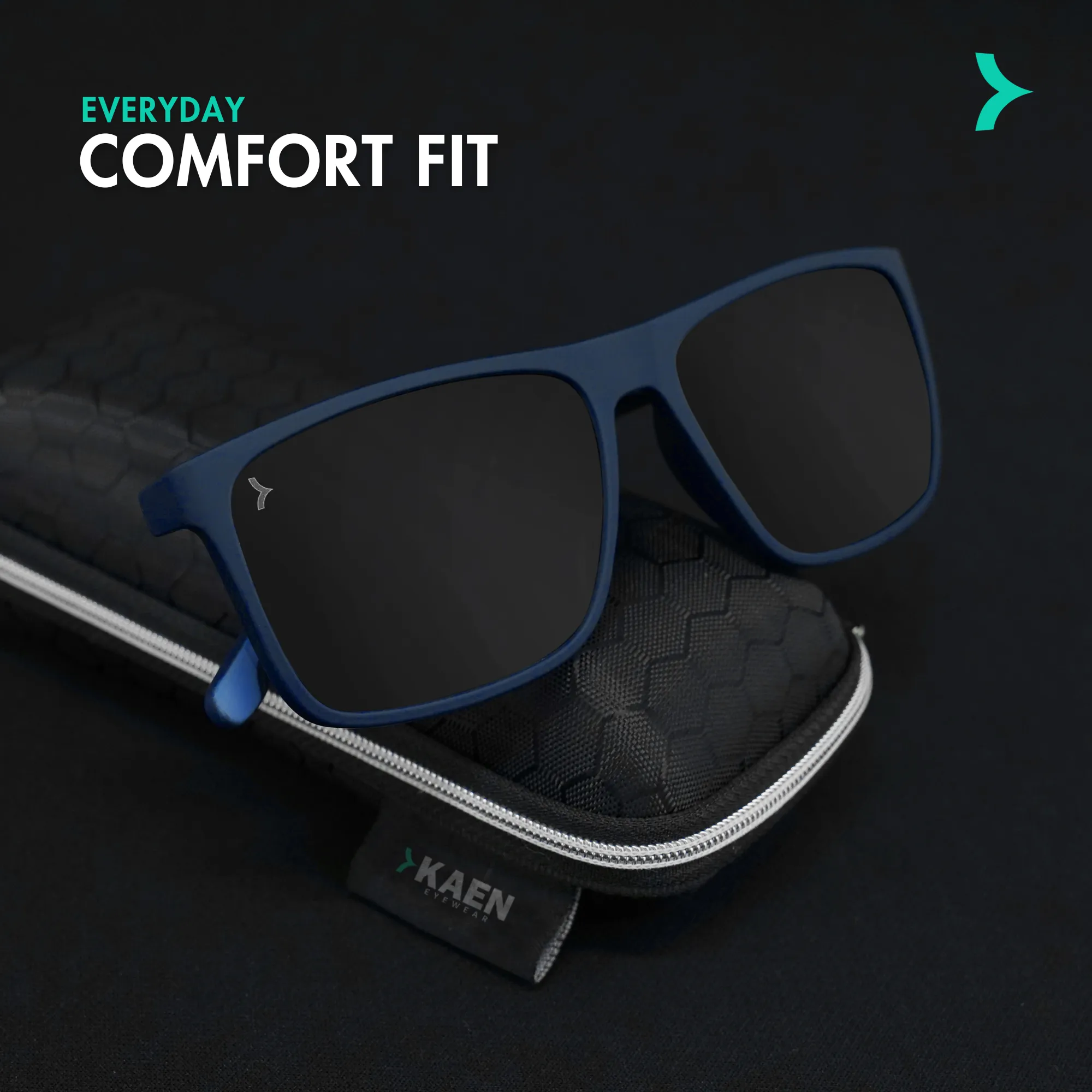 Cade Black Power Sunglasses