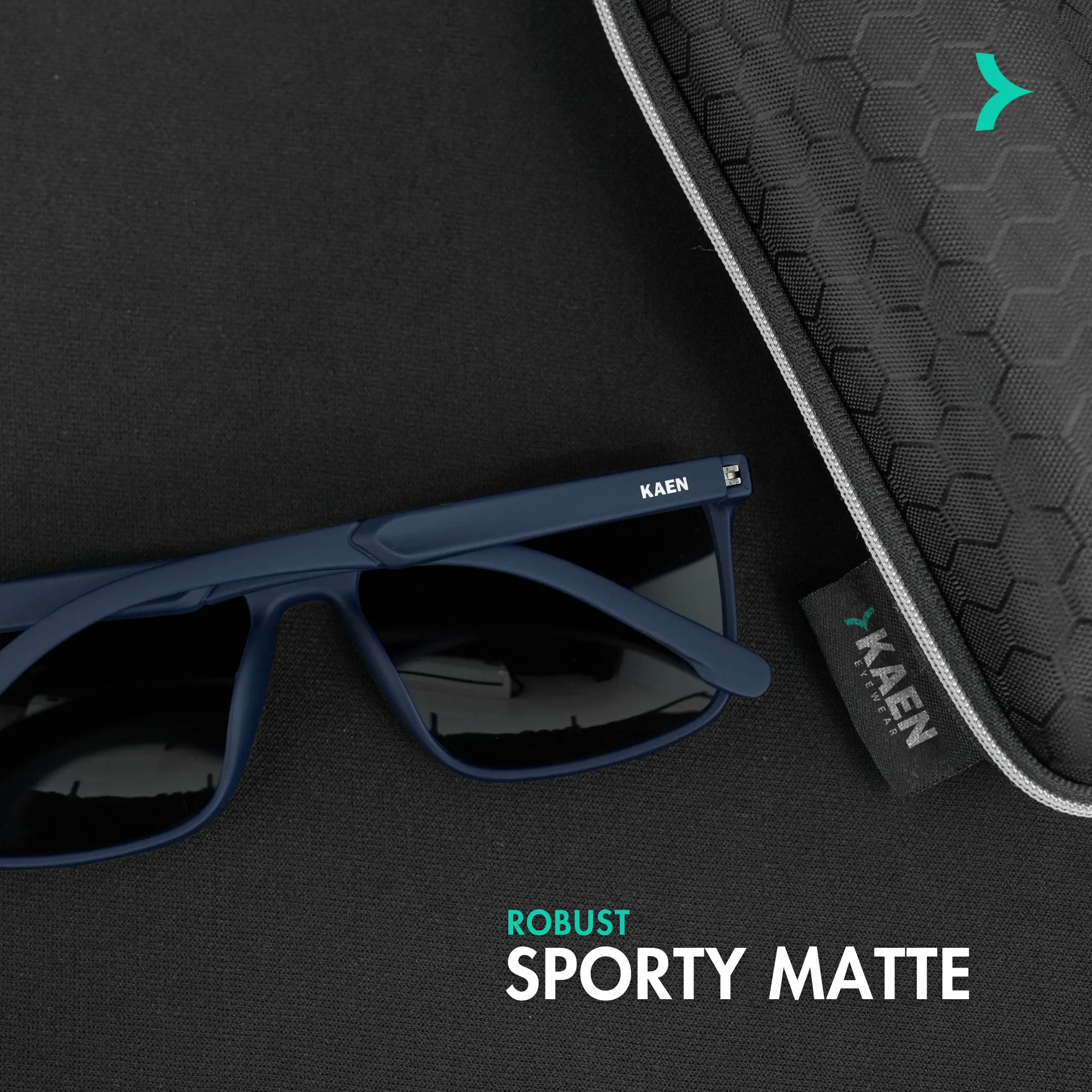 Cade Black Power Sunglasses