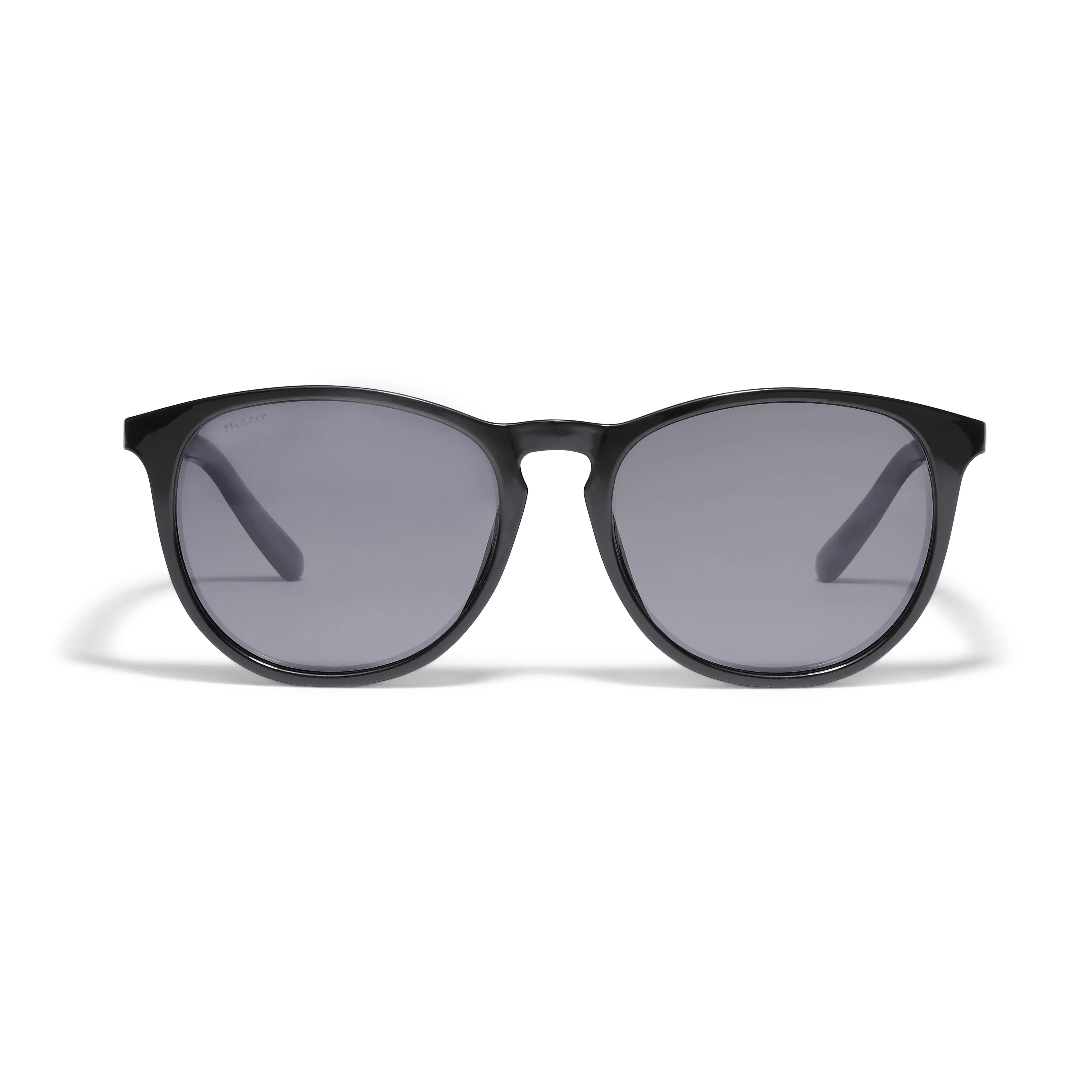 CAMILLA recycled light frame sunglasses black