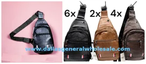 Casual Faux Leather Crossbody Bags Wholesale