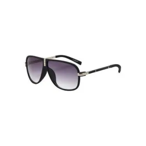 Chic Big Frame Sunglasses For Women - Silver