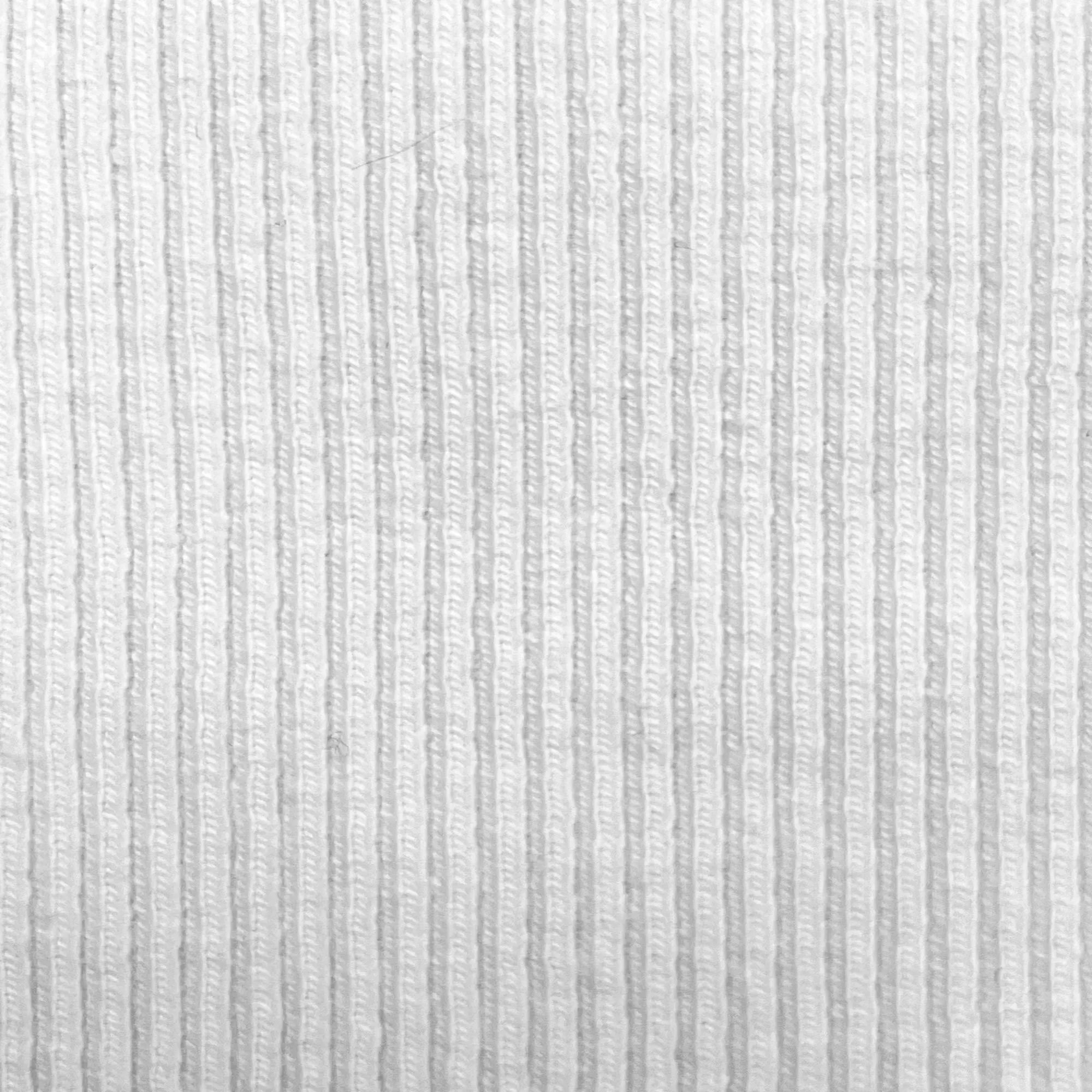 Cotton 2X1 Rib Fabric - 48 Inches Wide, White | FabricLA