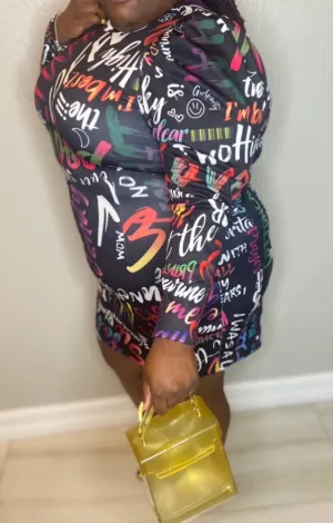 Destiny' plush dress