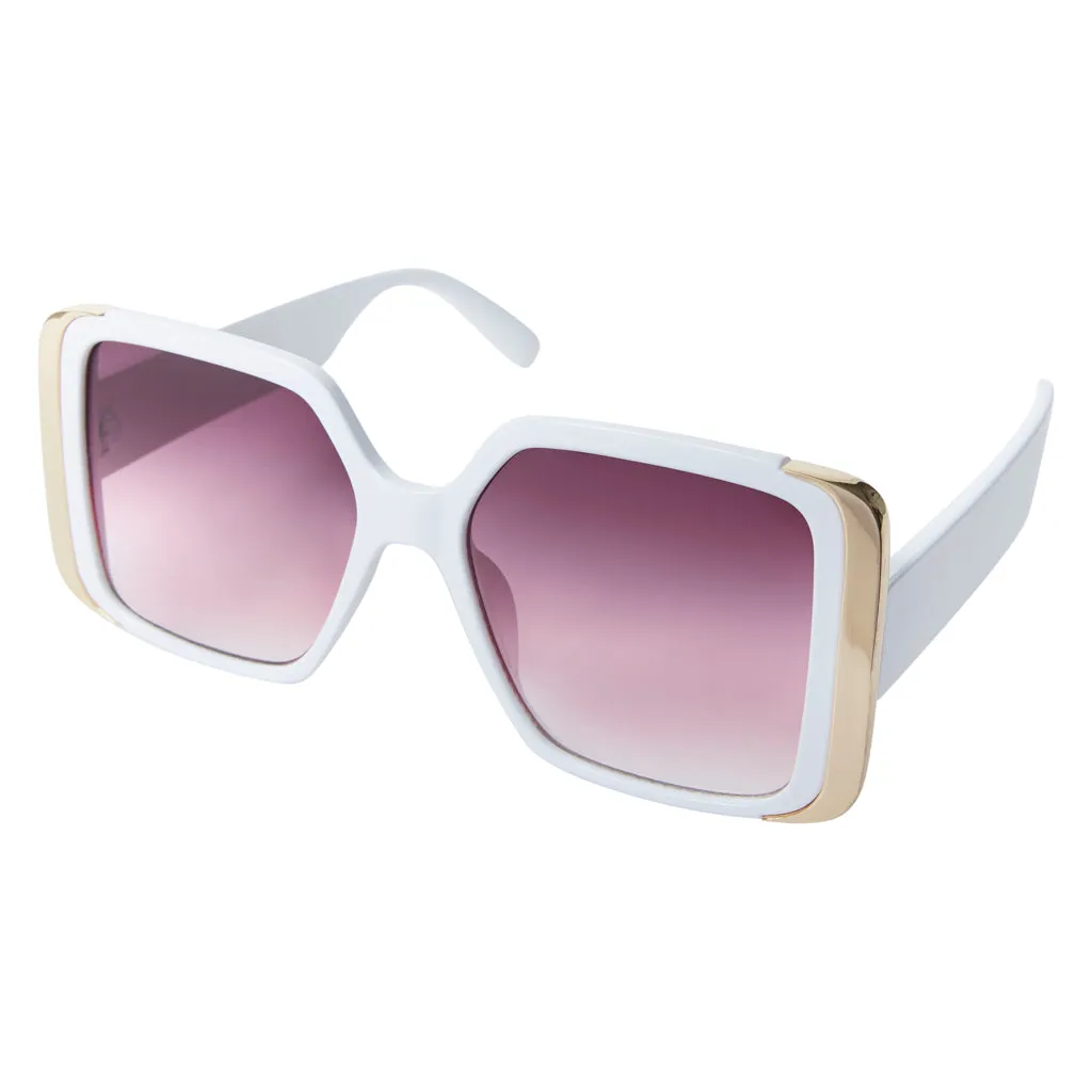 Goldie Hawn Gold Trim Sunglasses