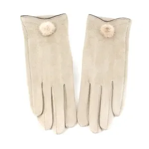 Helena Gloves With Pom Pom