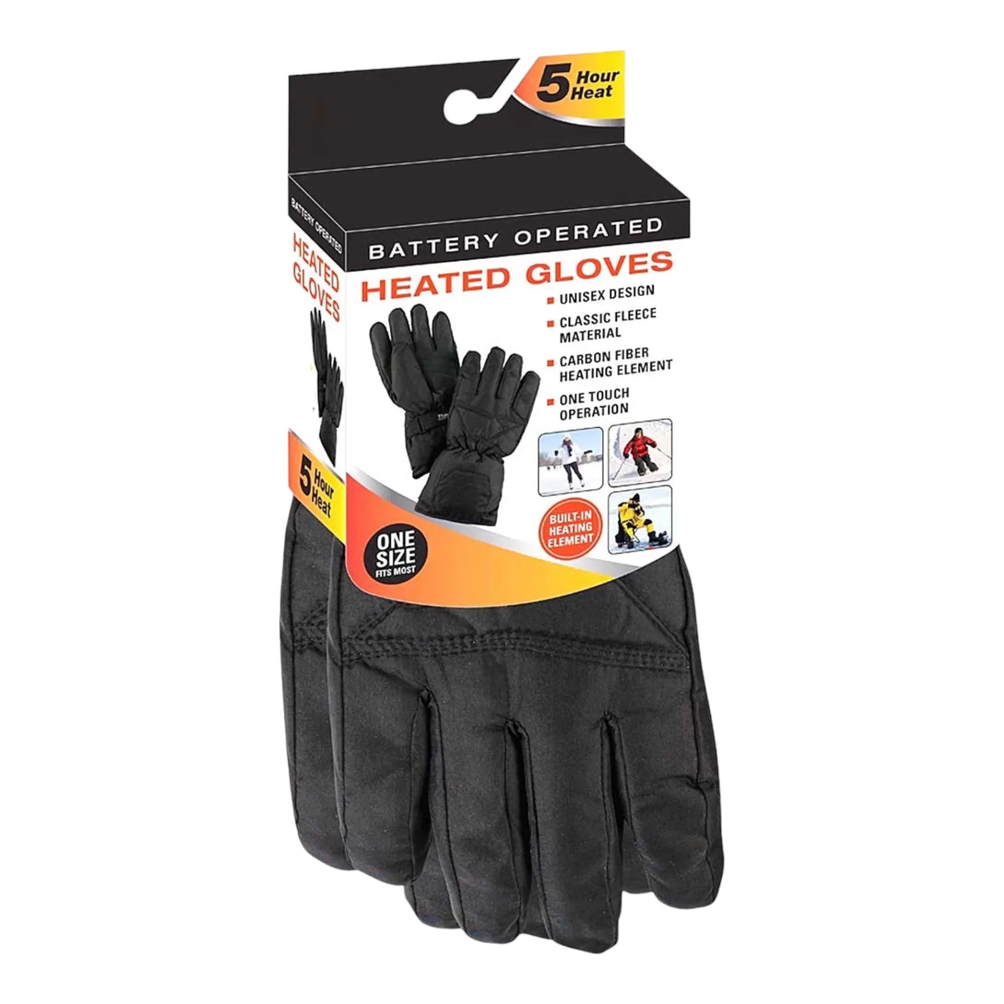 Ideas In Motion Battery Operated Heated Gloves - Warmth at Your Fingertips