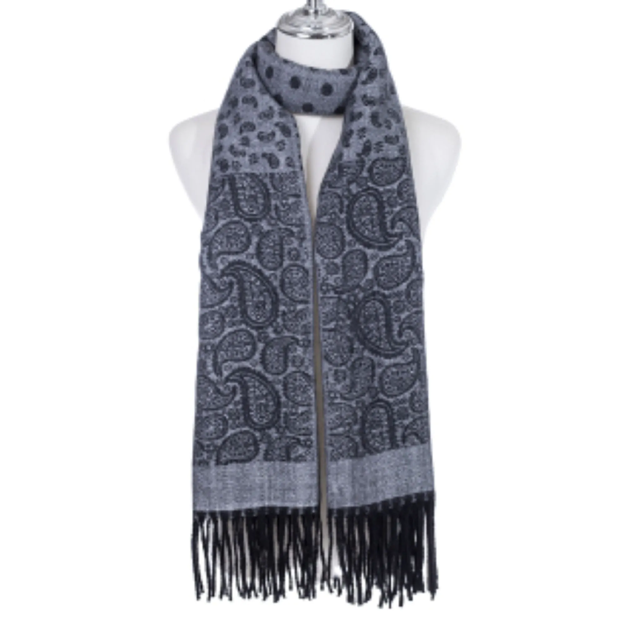 Ivys Scarf Black 1800-6