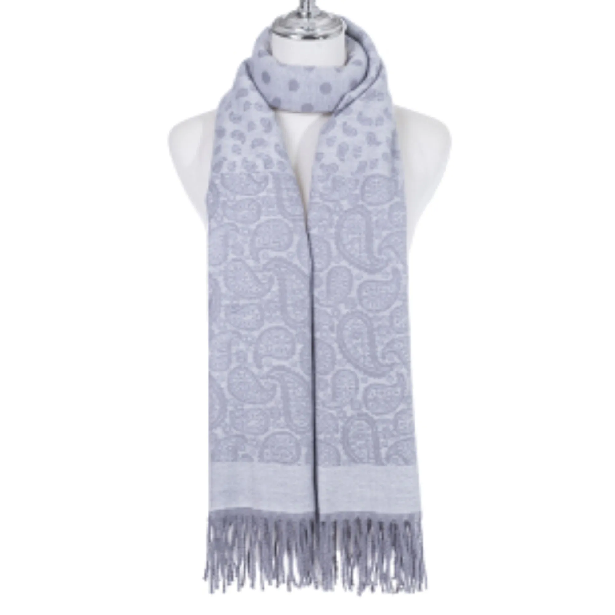 Ivys Scarf Grey 1800-7