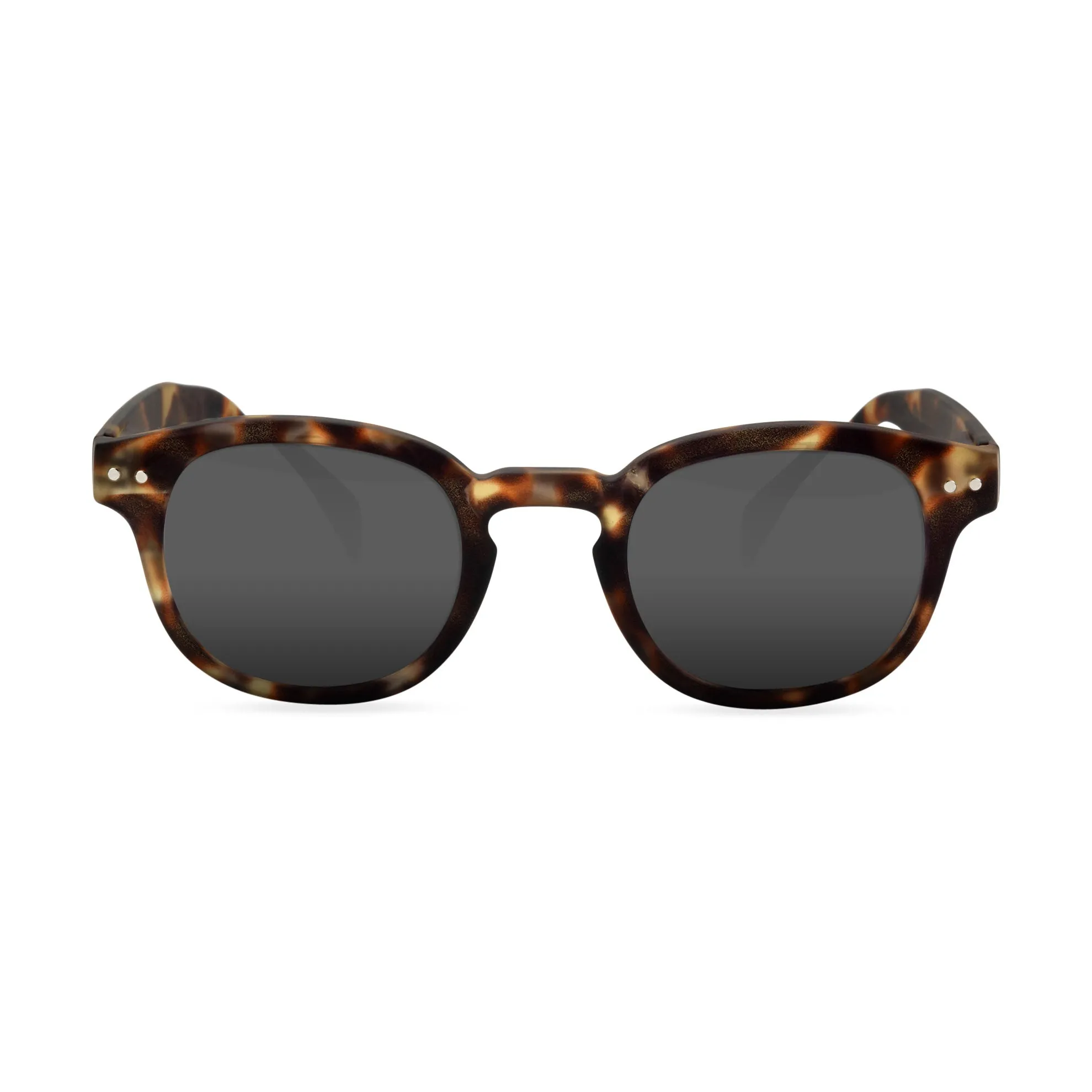 IZIPIZI Rounded-Edge Reading Sunglasses #C - Tortoiseshell