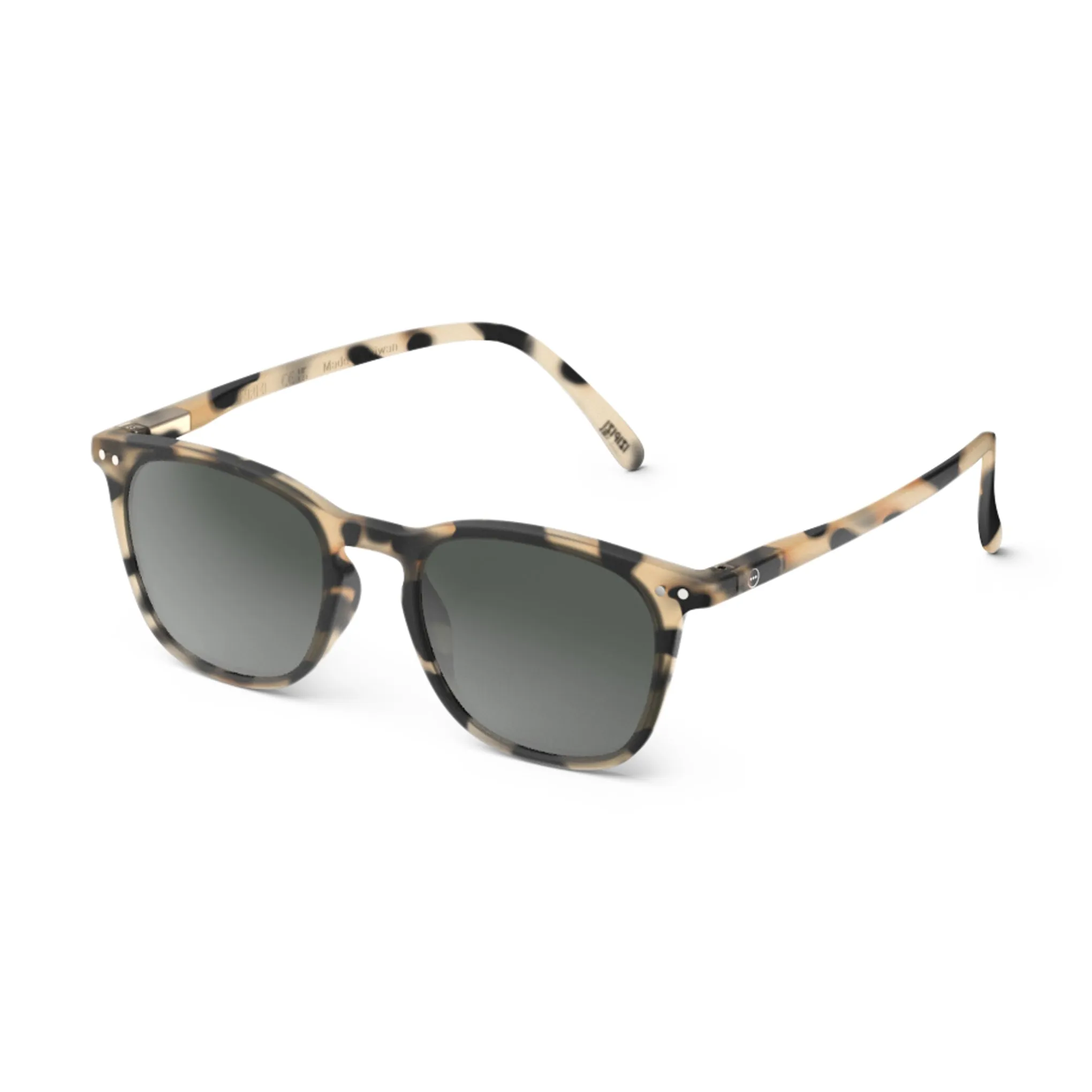 IZIPIZI Tapered Square Sunglasses #E - Light Tortoise