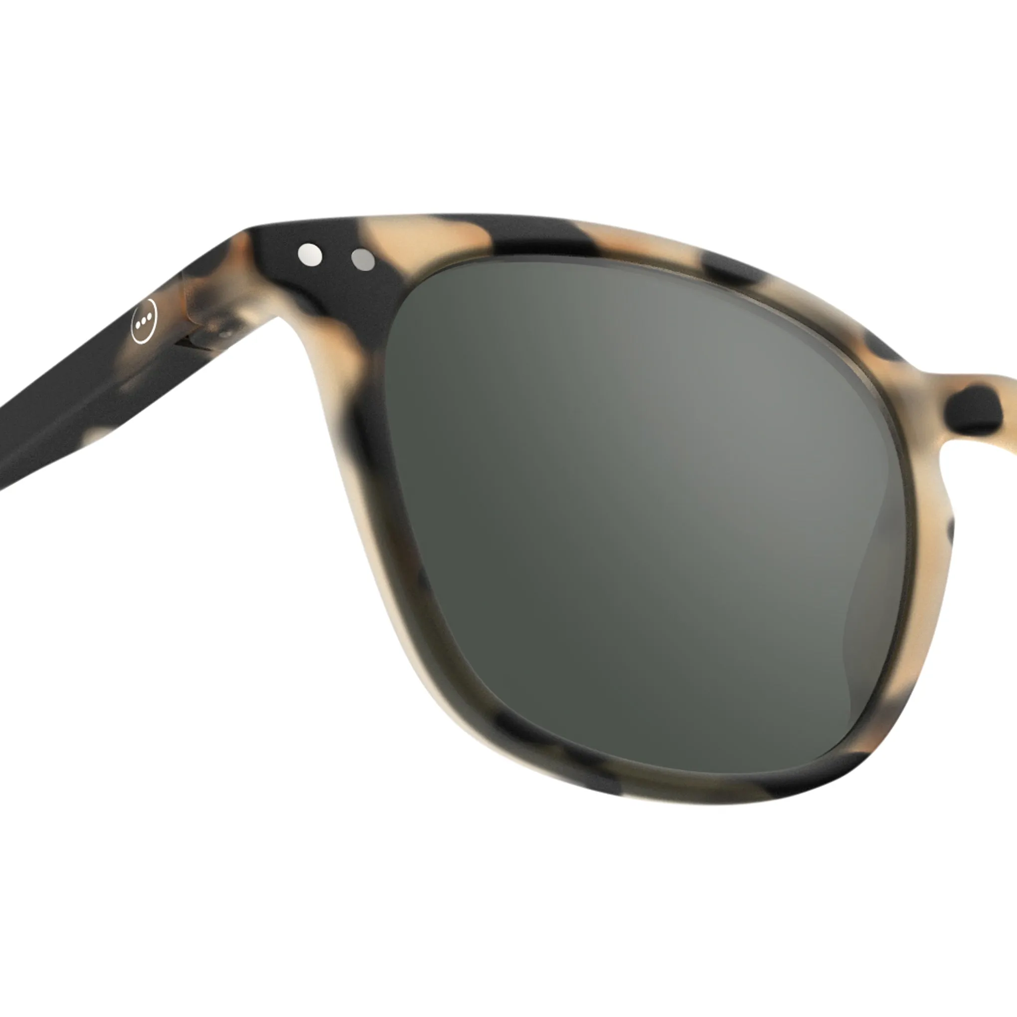 IZIPIZI Tapered Square Sunglasses #E - Light Tortoise