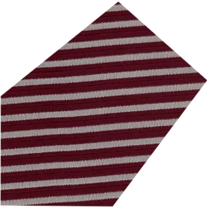 Jasstripe Tie-Bow & Hank Set Col #15-Burgundy