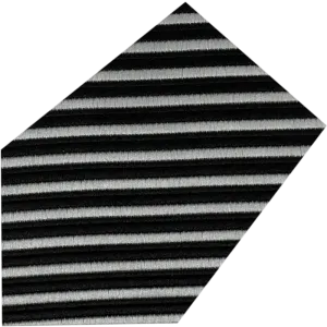 Jasstripe Tie-Bow & Hank Set Col #18-Black