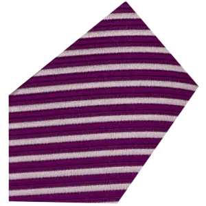 Jasstripe Tie-Bow & Hank Set Col #8-Crimson