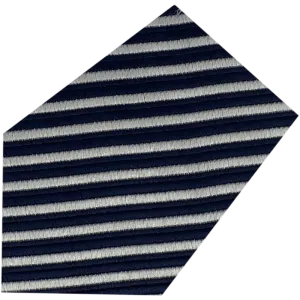Jasstripe Tie-Bow & HankSet-Navy