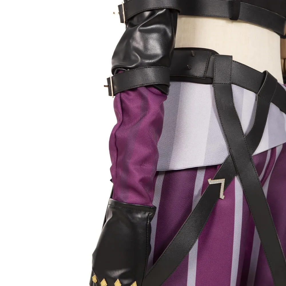Jinx Cosplay League of Legends Jinx Arcane Outfit LOL Arcane Outfit Halloween Cosplay Costumes