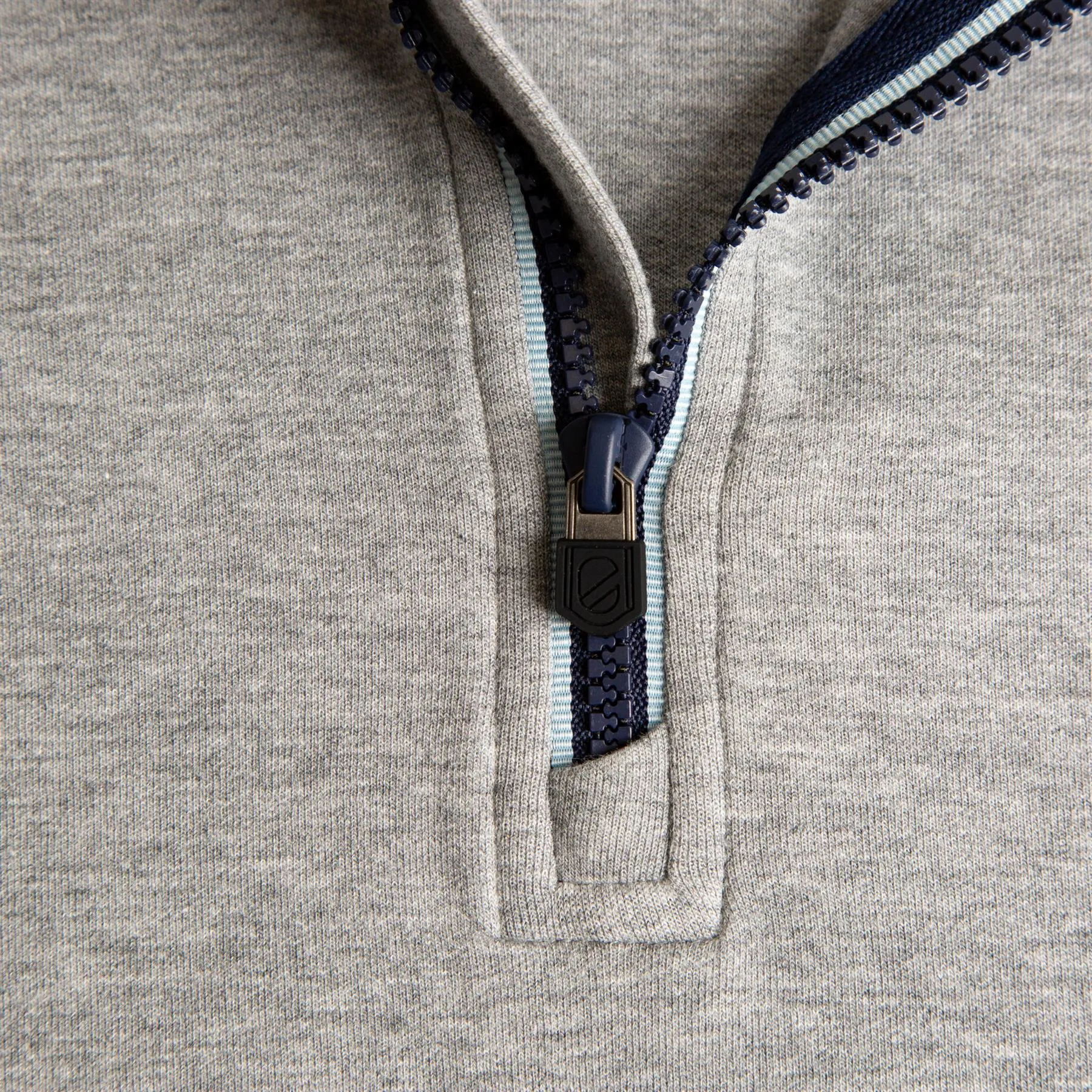 Mac 1/4 Zip H Grey - AW23