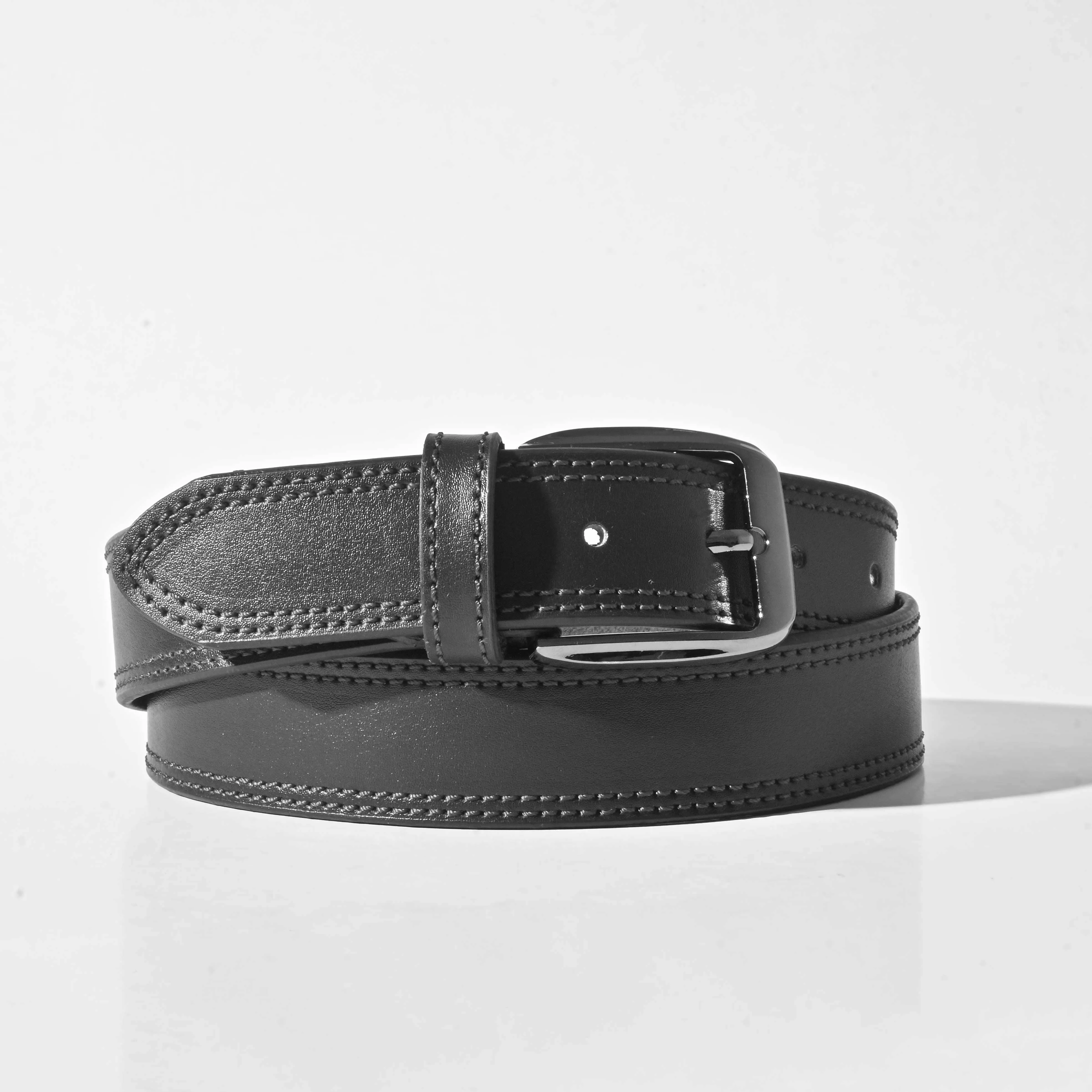Men's Solid Design Classic Leather Belt