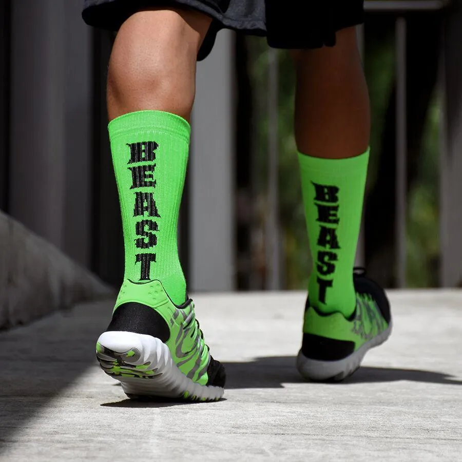 Neon Beast Soft Socks
