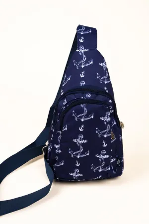 NGIL Nautical By Nature Medium Sling Backpack
