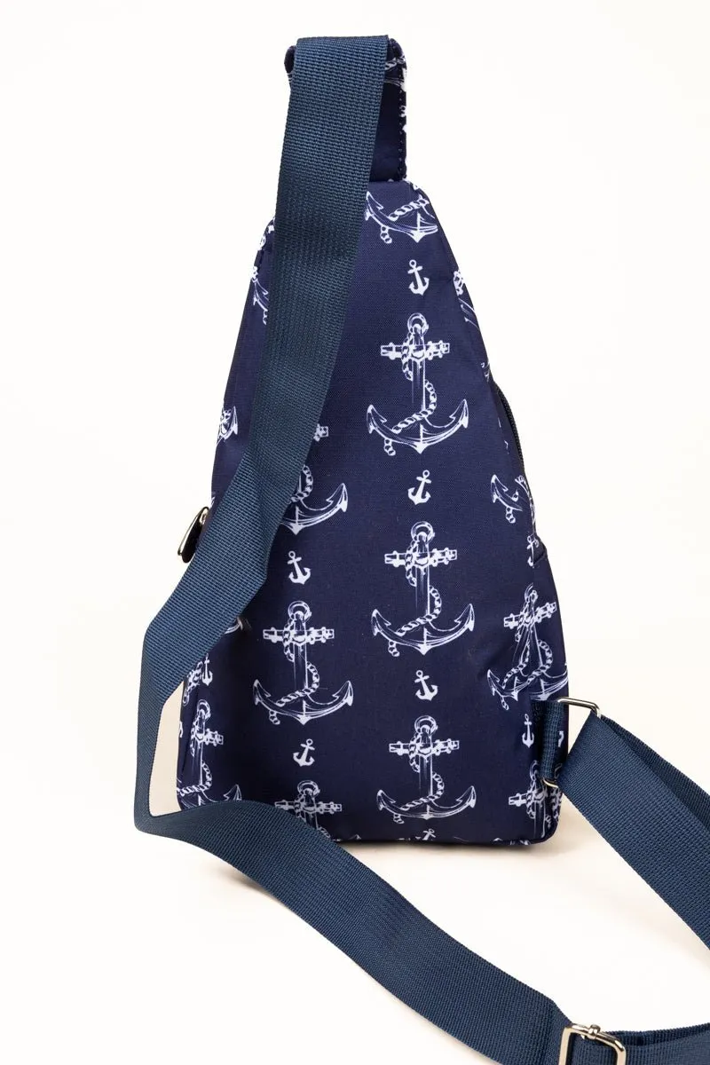NGIL Nautical By Nature Medium Sling Backpack