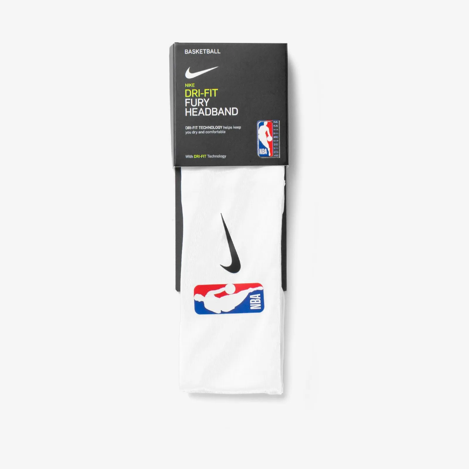 Nike Fury NBA Headband - White