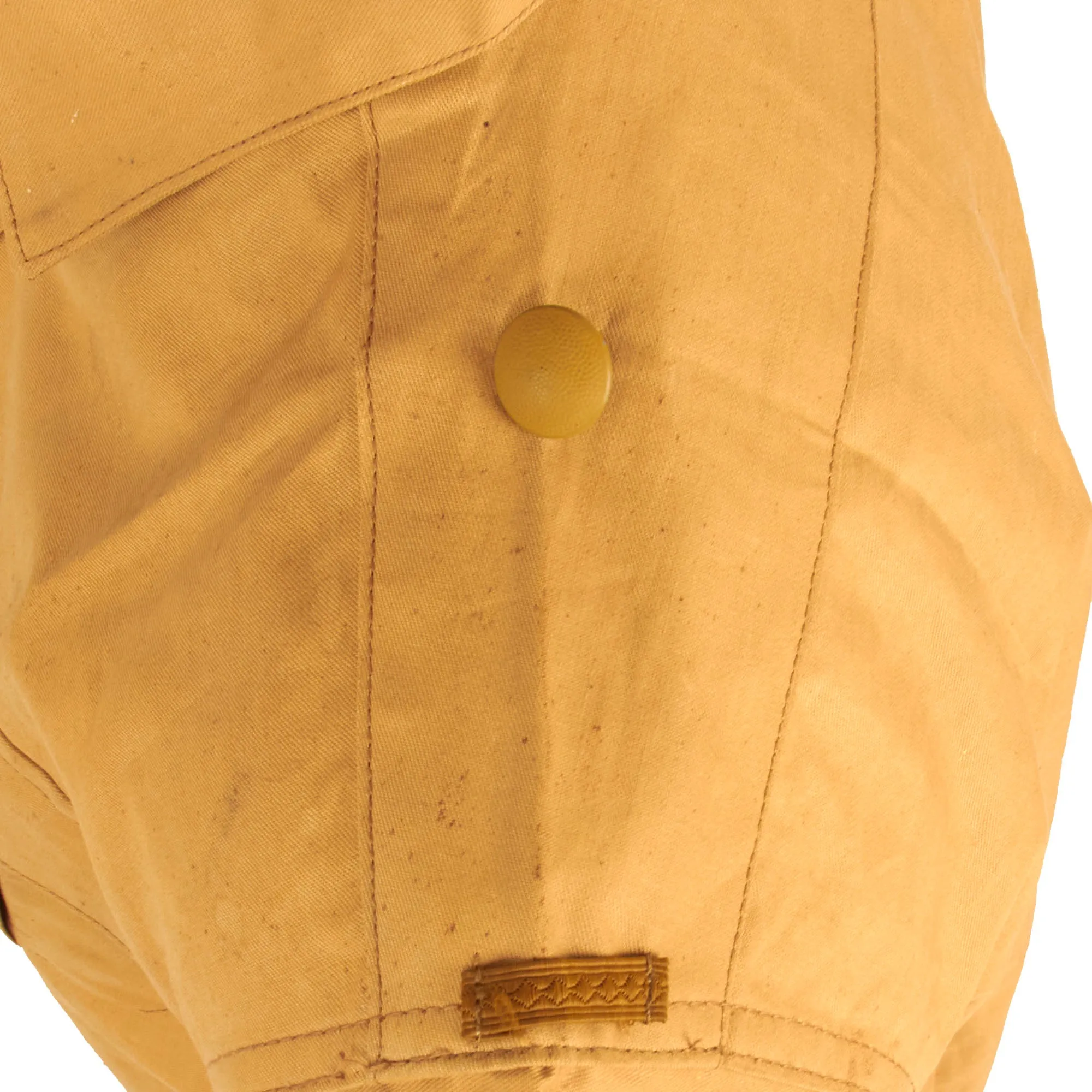 Original German WWII Kriegsmarine Tropical Coastal Artillery Short Sleeve Field Shirt - dated 1942