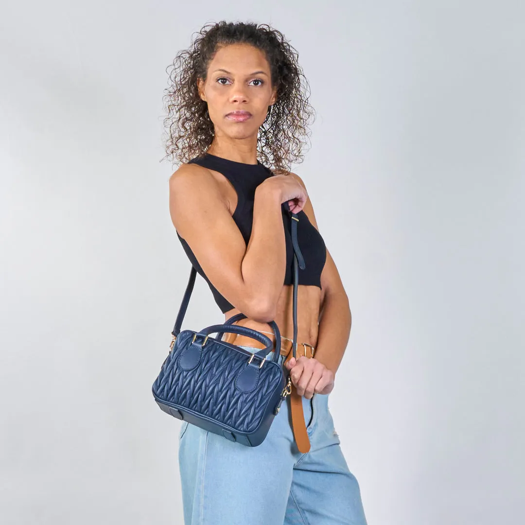 Quilted top-handle handbags wholesale
