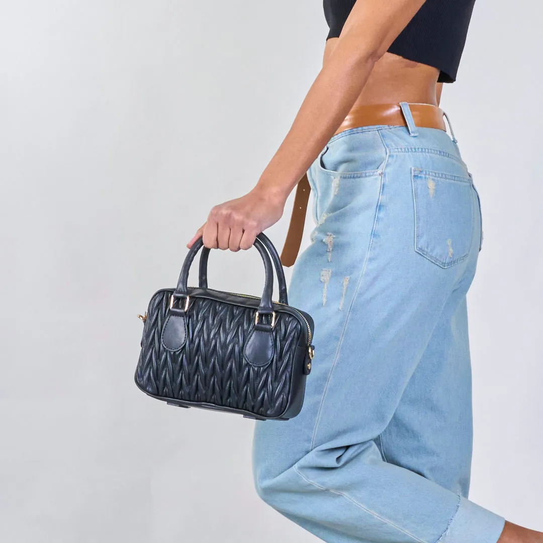 Quilted top-handle handbags wholesale