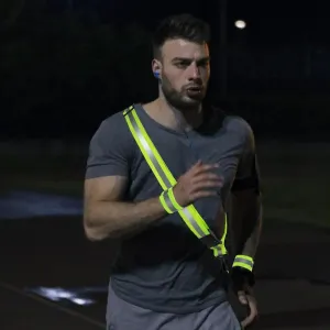 Reflective Adjustable Running Belts
