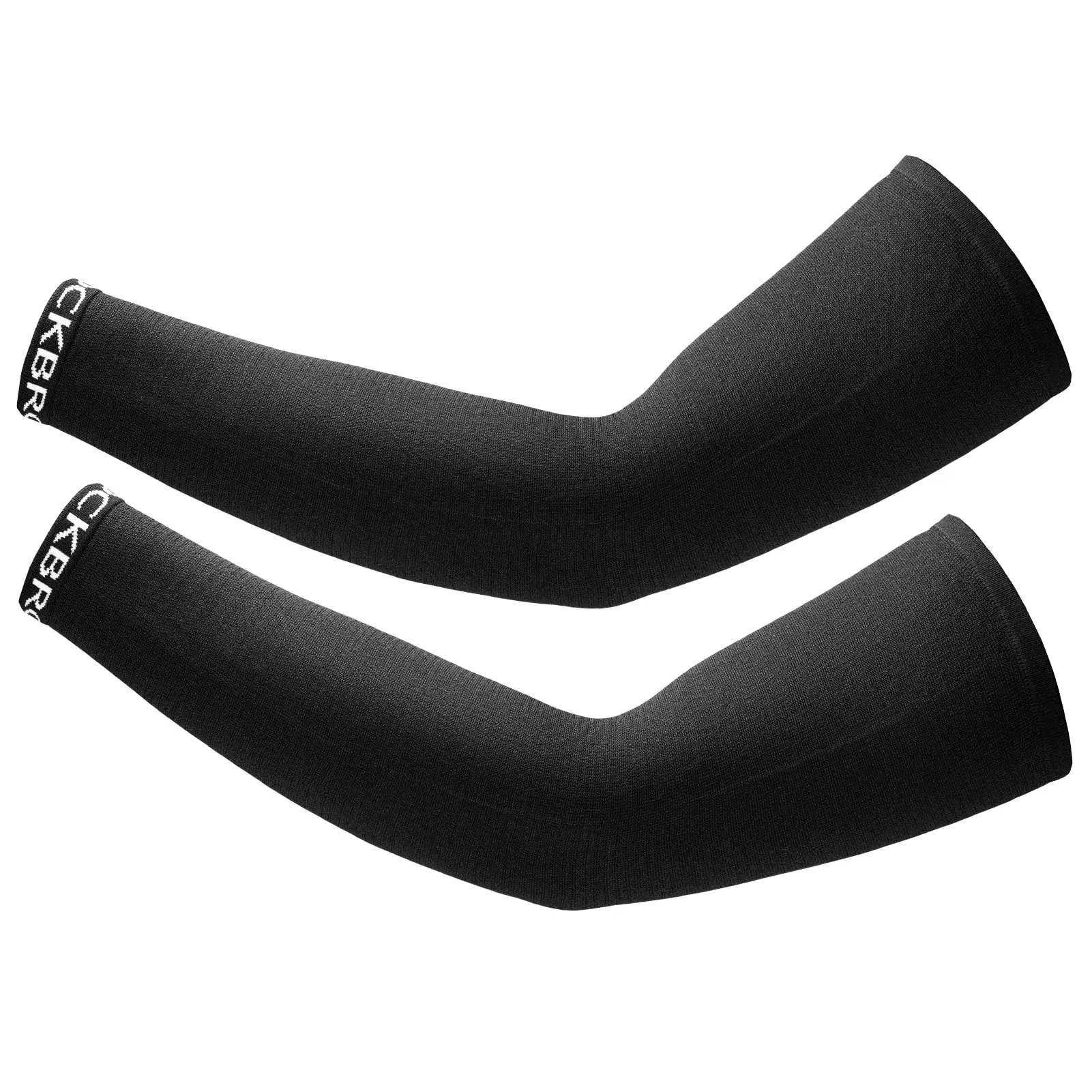 ROCKBROS Cycling Arm Warmers for Men and Women Thermal Knit Arm Sleeves for Running Football Driving