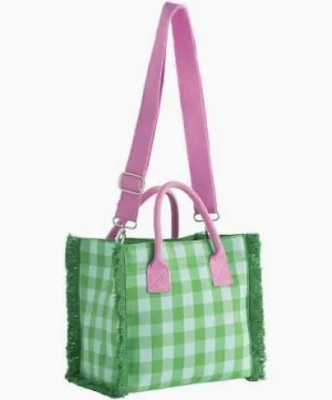 Shiraleah Green Anna Mini Tote