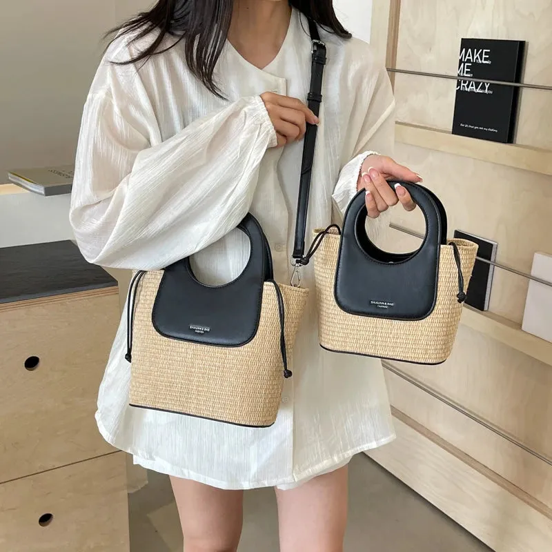 Small Straw Crossbody Bags