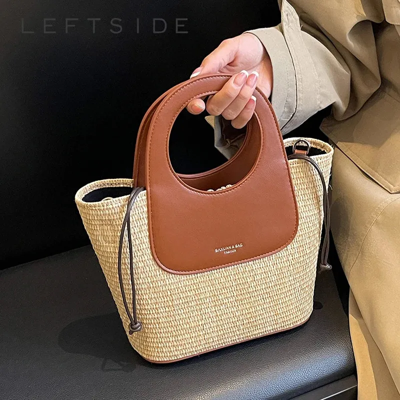 Small Straw Crossbody Bags