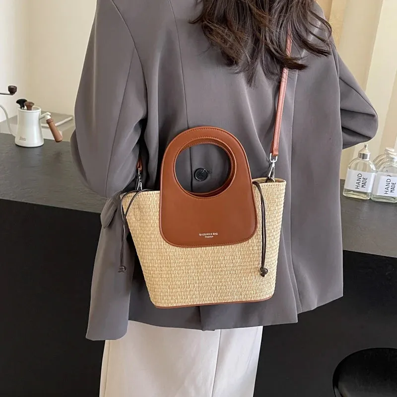 Small Straw Crossbody Bags