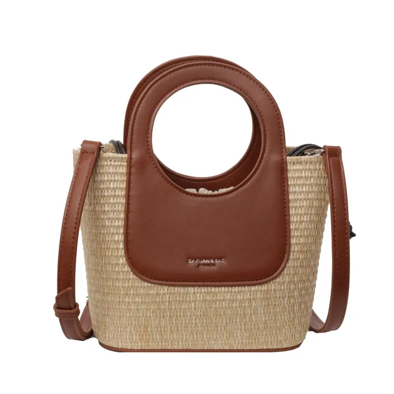 Small Straw Crossbody Bags