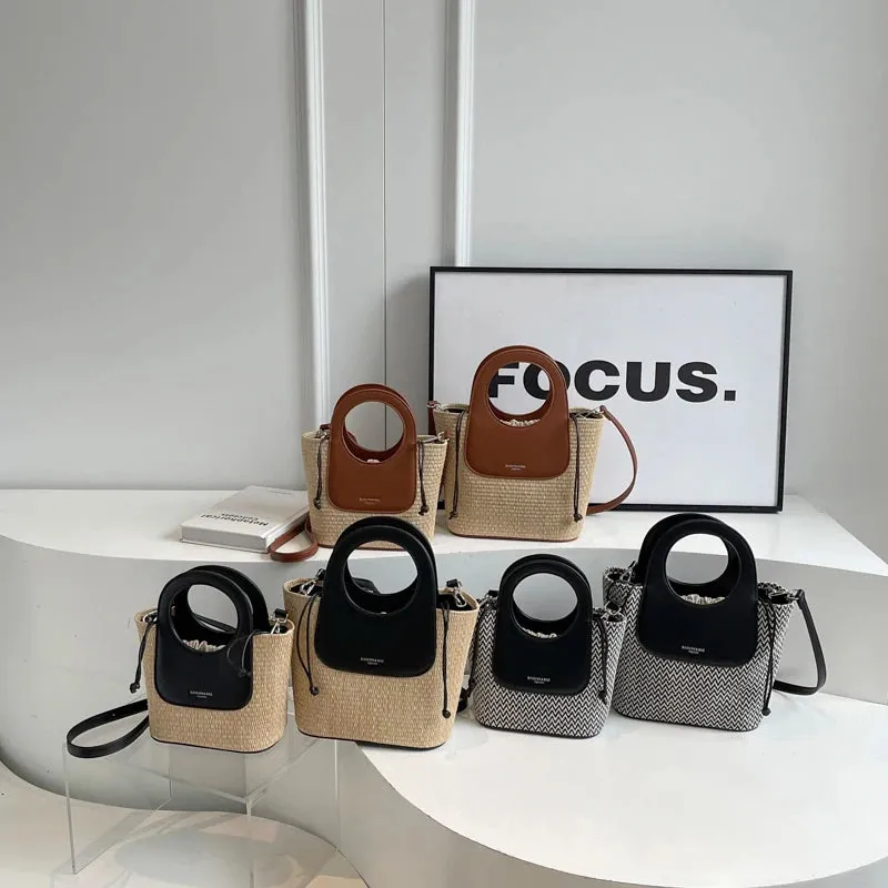 Small Straw Crossbody Bags