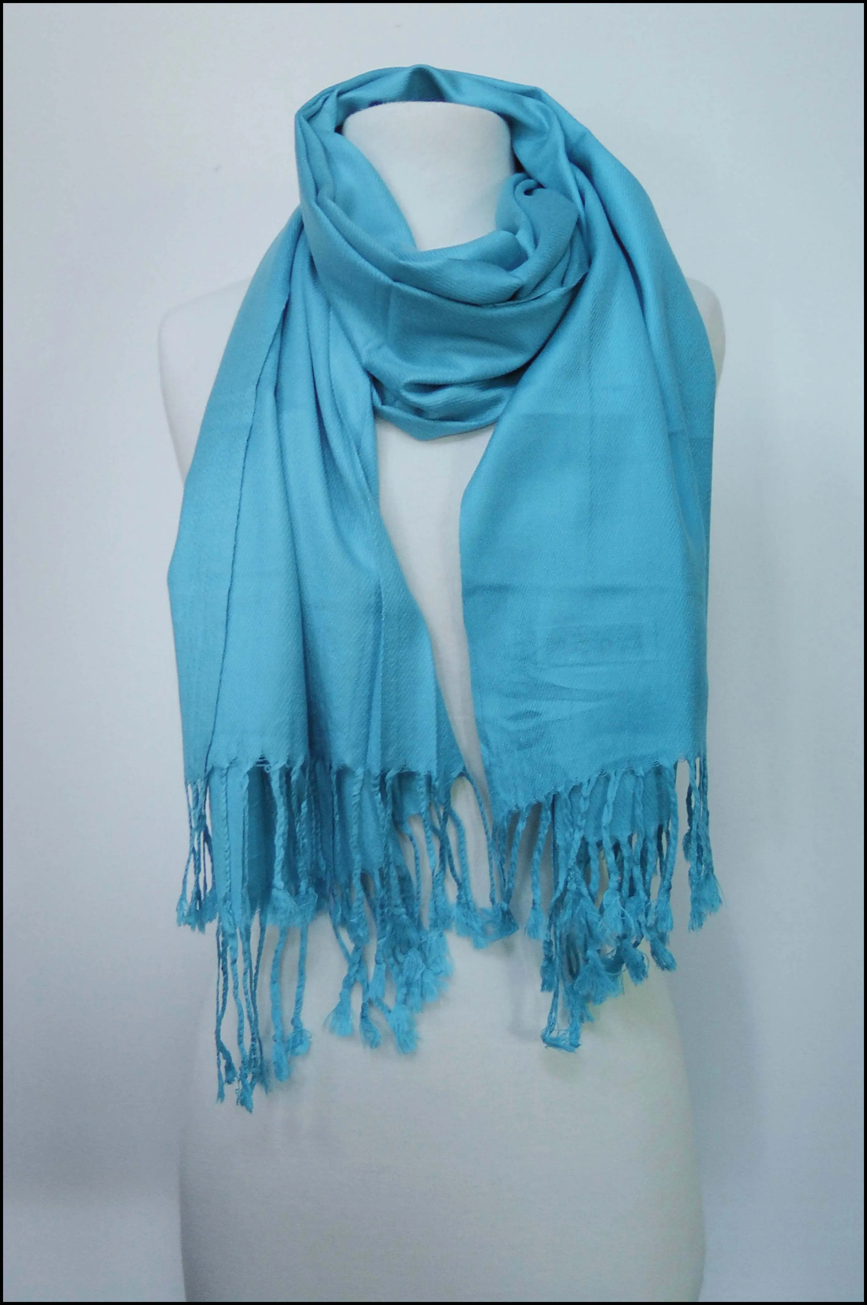 Solid Colour Pashmina