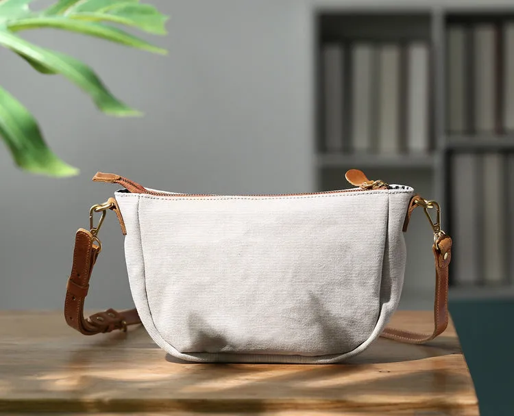 Stylish Womens Cross Body Canvas Bag Small Shoulder Bags For Women