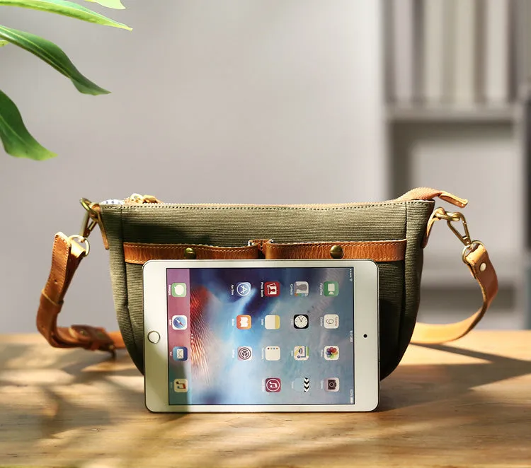 Stylish Womens Cross Body Canvas Bag Small Shoulder Bags For Women